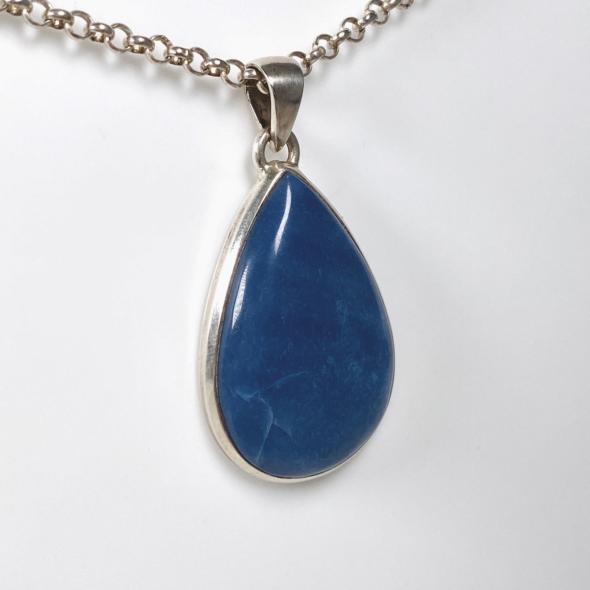 Blue Opal teardrop pendant PPGJ399 - Nature's Magick