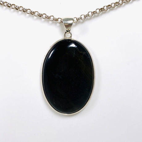 Blue Tigers Eye Oval Pendant KPGJ4202 - Nature's Magick