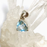 Blue Topaz Trillion Faceted Pendant PPGJ1246