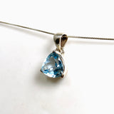 Blue Topaz Trillion Faceted Pendant PPGJ1246