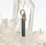 Blue Tourmaline Raw Crystal Pendant PPGJ1192