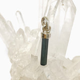 Blue Tourmaline Raw Crystal Pendant PPGJ1192