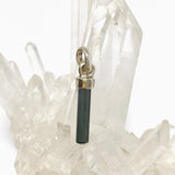 Blue Tourmaline Raw Crystal Pendant PPGJ1192