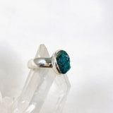 Blue Tourmaline Raw Ring Size 7 PRGJ354 - Nature's Magick