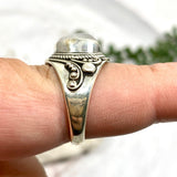 Boho Style Moonstone oval ring s.9 R4075-MS - Nature's Magick