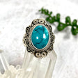 Boho Style Turquoise oval ring s.8 KRGJ2775 - Nature's Magick