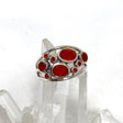 Carnelian Faceted Multistone Gemstone Ring in a Decorative Setting R3787 - Nature's Magick