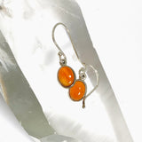 Carnelian Oval Cabochon Earrings PEGJ403