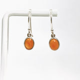 Carnelian Oval Cabochon Earrings PEGJ403
