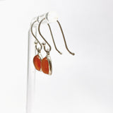 Carnelian Oval Cabochon Earrings PEGJ403