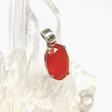 Carnelian Oval Faceted Pendant PPGJ1301