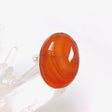 Carnelian oval ring s.9 KRGJ2861 - Nature's Magick