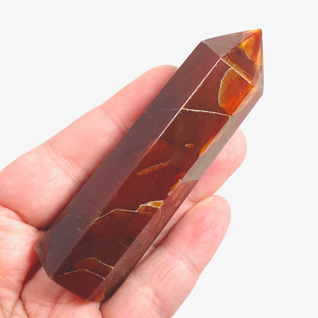 Carnelian point 65-100g CNG-100 - Nature's Magick