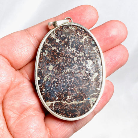 Cavansite Raw Oval Pendant PPGJ594 - Nature's Magick