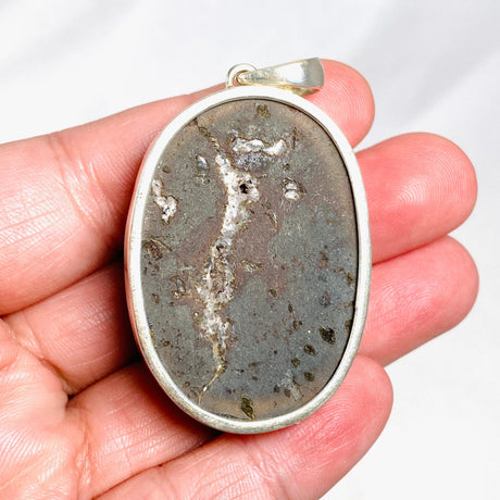 Cavansite Raw Oval Pendant PPGJ595 - Nature's Magick