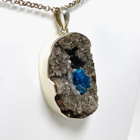 Cavansite Raw Oval Pendant PPGJ595 - Nature's Magick