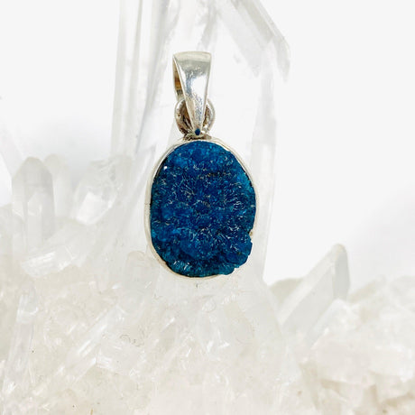 Cavansite Raw Oval Pendant PPGJ640 - Nature's Magick