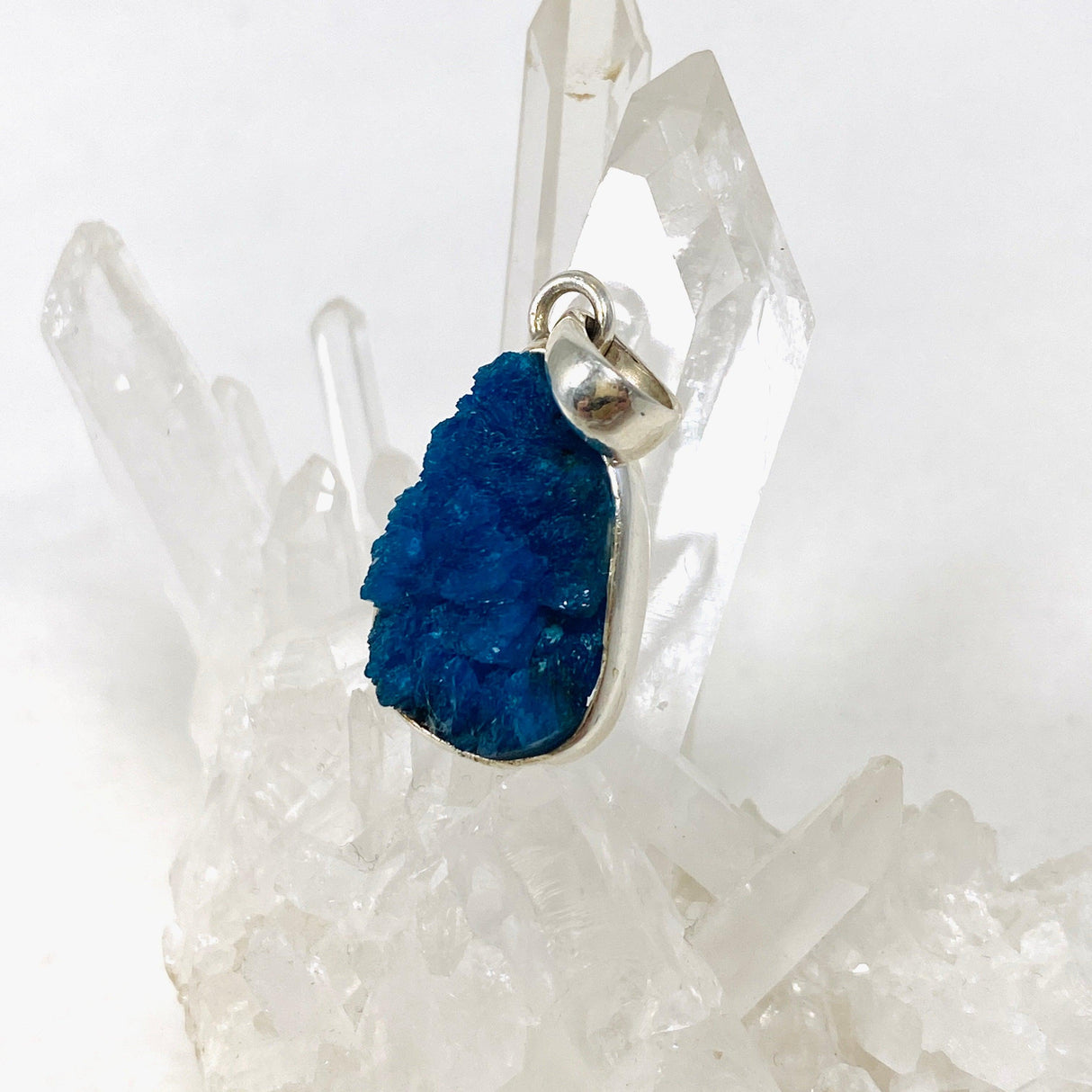 Cavansite Raw Pendant PPGJ598 - Nature's Magick