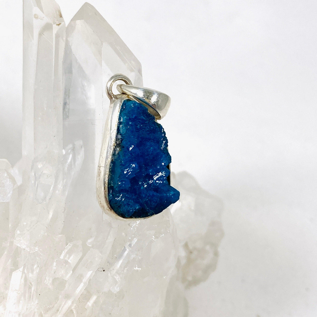 Cavansite Raw Pendant PPGJ598 - Nature's Magick