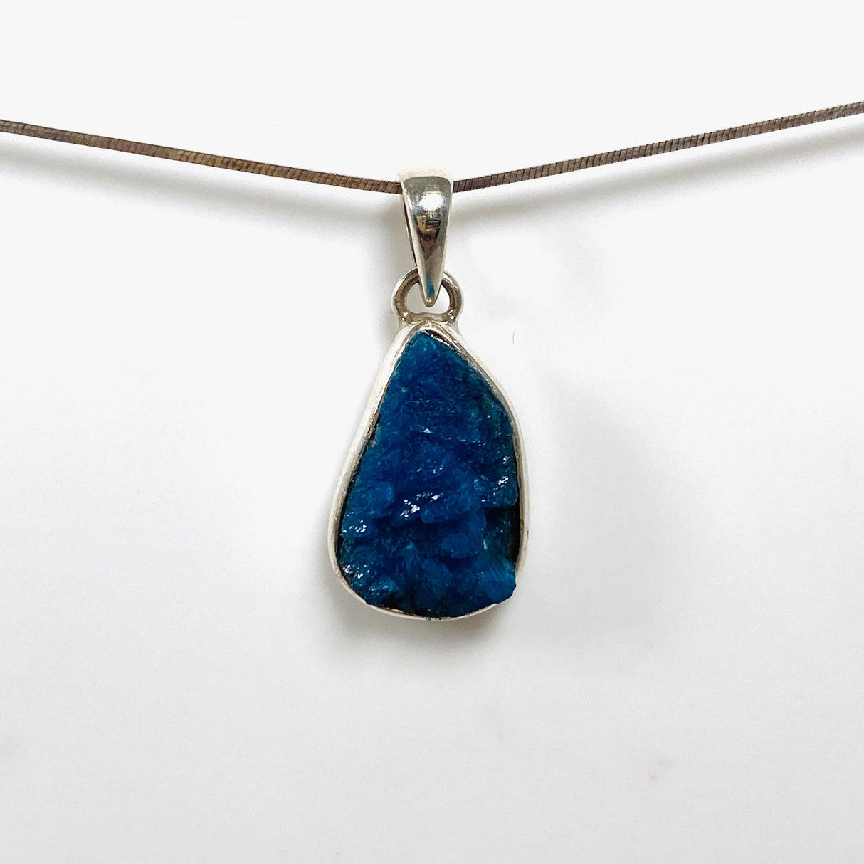 Cavansite Raw Pendant PPGJ598 - Nature's Magick