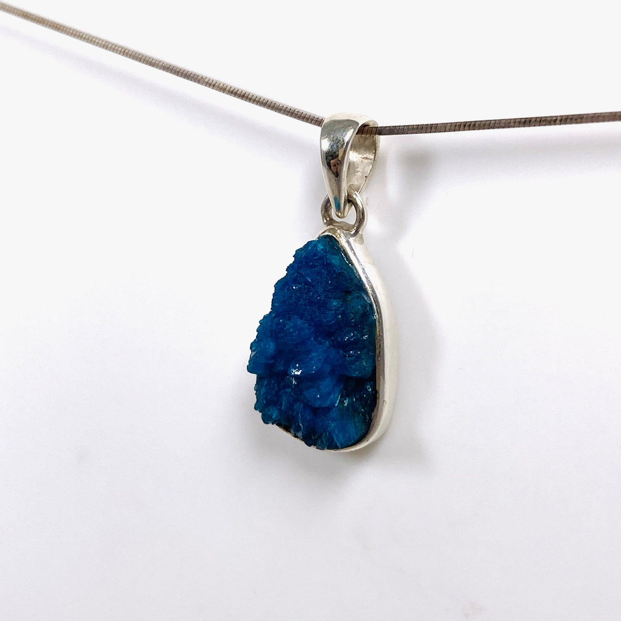 Cavansite Raw Pendant PPGJ598 - Nature's Magick