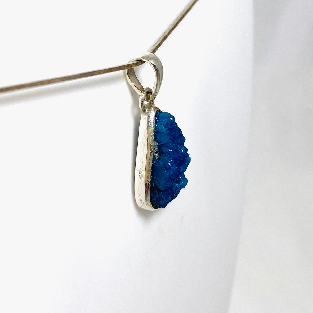 Cavansite Raw Pendant PPGJ598 - Nature's Magick