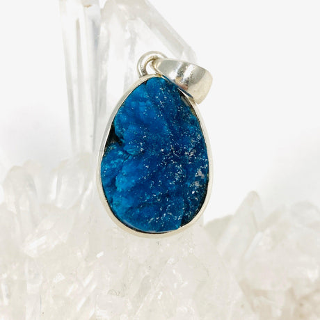 Cavansite Raw Teardrop Pendant PPGJ646 - Nature's Magick