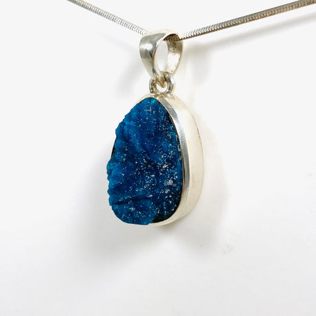 Cavansite Raw Teardrop Pendant PPGJ646 - Nature's Magick