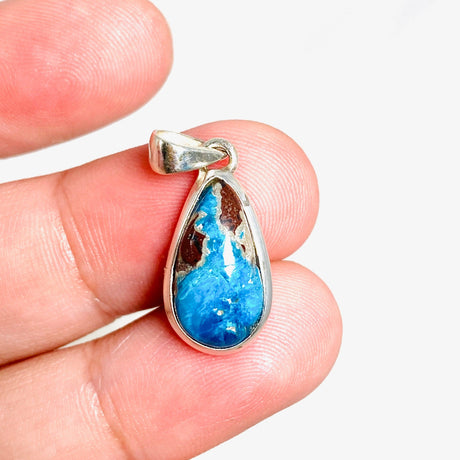 Cavansite Teardrop Pendant PPGJ642 - Nature's Magick