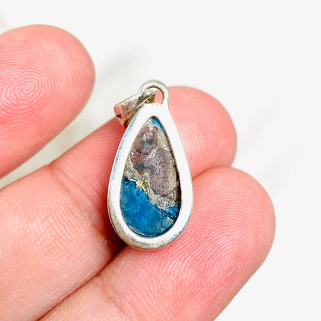 Cavansite Teardrop Pendant PPGJ642 - Nature's Magick