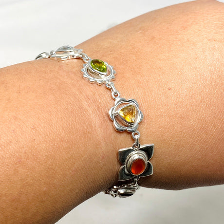 Chakra Gem Bracelet THB-01 - Nature's Magick