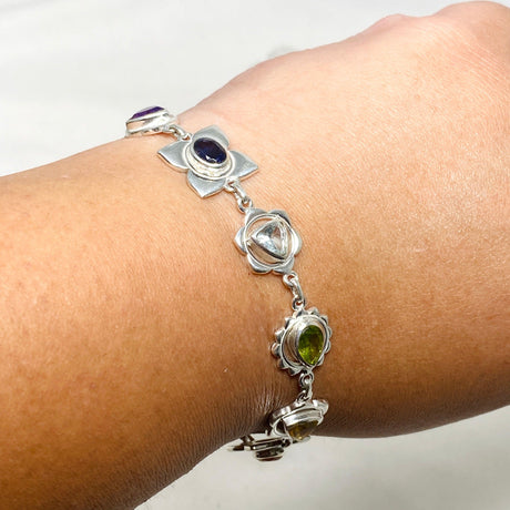 Chakra Gem Bracelet THB-01 - Nature's Magick