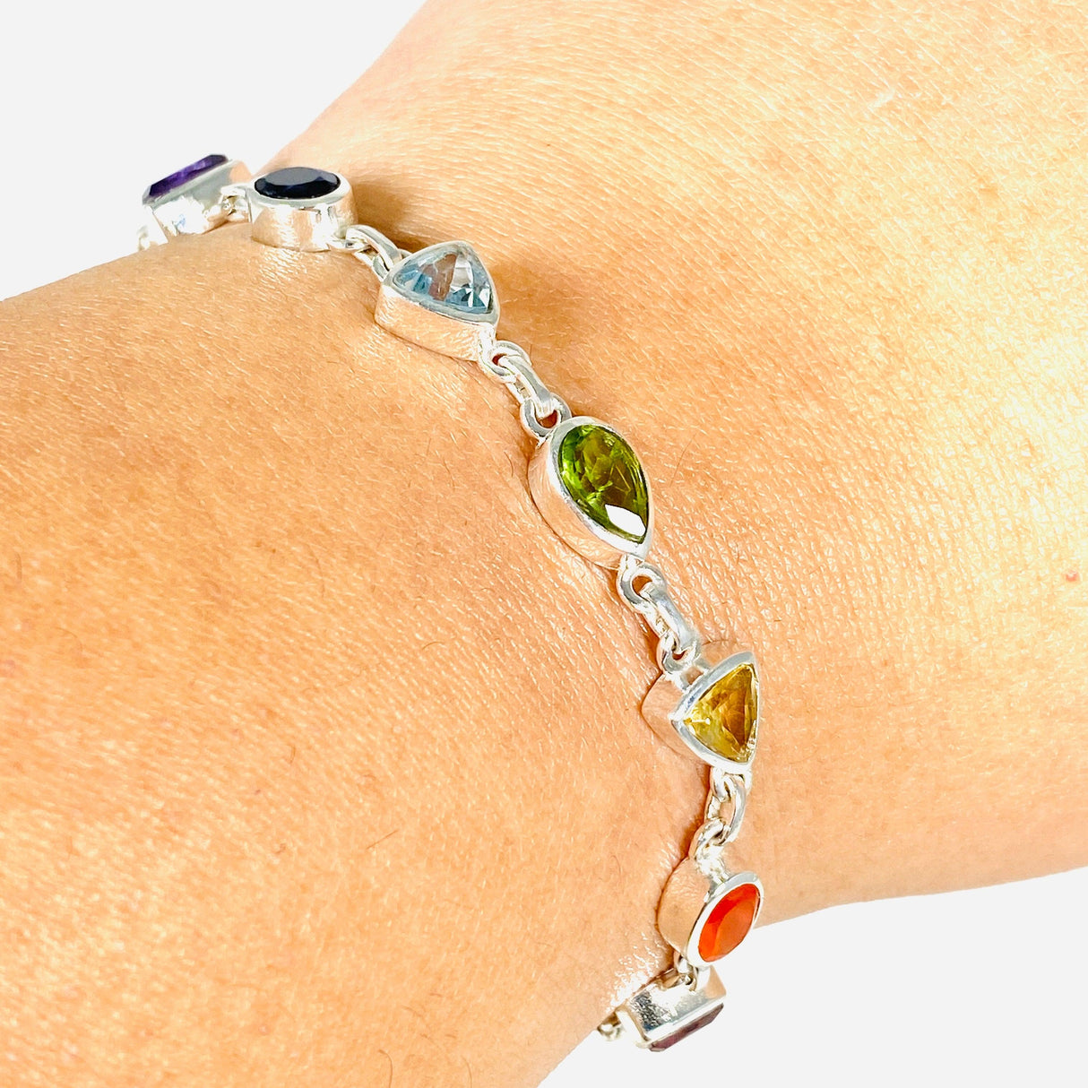 Chakra Gem Bracelet THB-03 - Nature's Magick