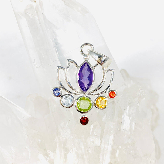 Chakra Lotus Pendant G2187 - Nature's Magick