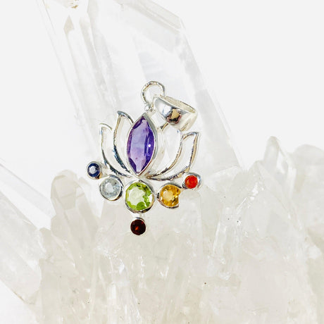 Chakra Lotus Pendant G2187 - Nature's Magick