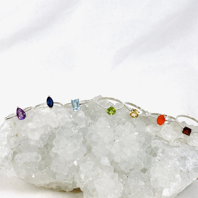 Chakra ring set of 7 - Nature's Magick