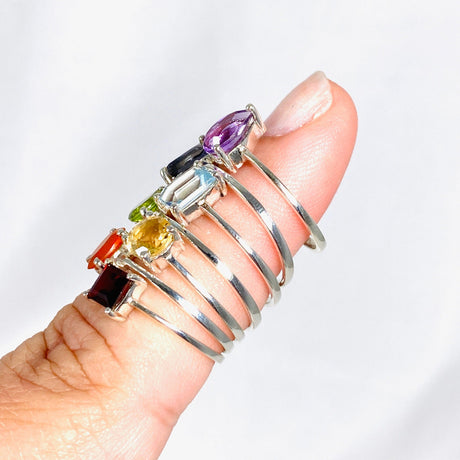 Chakra ring set of 7 - Nature's Magick