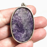 Charoite Oval Cabochon Pendant THP-28