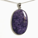 Charoite Oval Cabochon Pendant THP-28