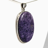 Charoite Oval Cabochon Pendant THP-28