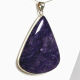 Charoite Teardrop Cabochon Pendant THP-29