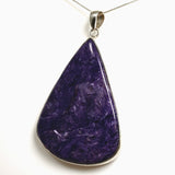 Charoite Teardrop Cabochon Pendant THP-29