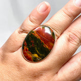 Cherry Creek Jasper oval ring s.11 KRGJ1604 - Nature's Magick