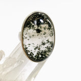 Chlorite in Quartz Oval Cabochon Ring Size 8.5 PRGJ917