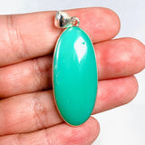 Chrysoprase oval pendant KPGJ3925 - Nature's Magick