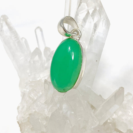 Chrysoprase Oval Pendant KPGJ4455 - Nature's Magick