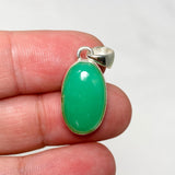 Chrysoprase Oval Pendant KPGJ4455 - Nature's Magick