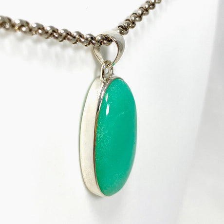 Chrysoprase Oval Pendant KPGJ4456 - Nature's Magick