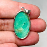 Chrysoprase Oval Pendant KPGJ4456 - Nature's Magick