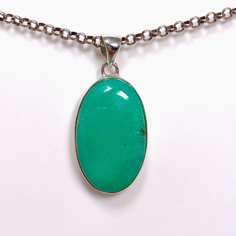 Chrysoprase Oval Pendant KPGJ4456 - Nature's Magick